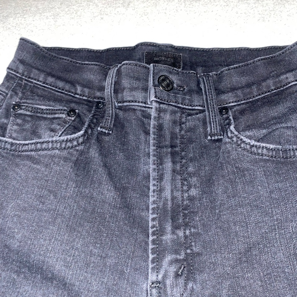 Black Mother Denim Jeans - Picture 7 of 13